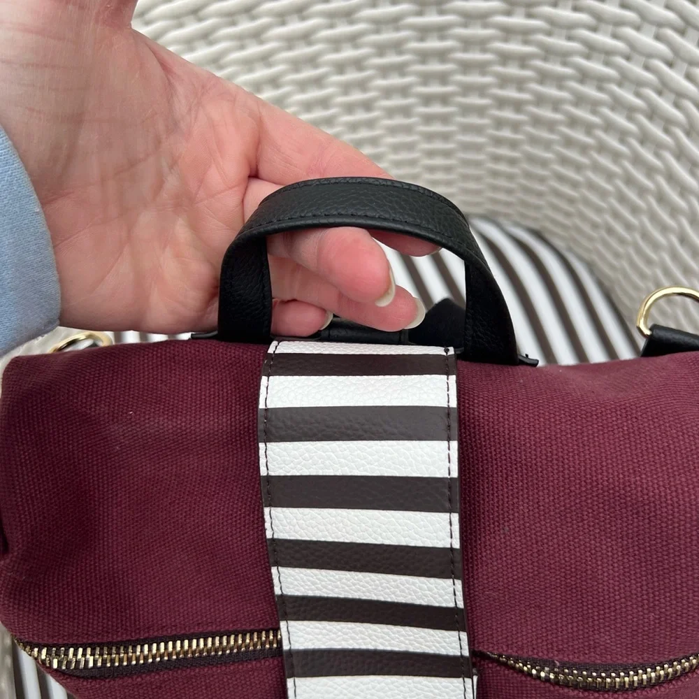 Henri Bendel Friday Convertible Backpack with Matching Pochette - Picture 6 of 16